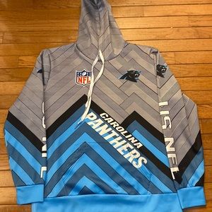 Carolina Panthers NFL Mens Hoodie, Size L